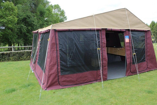 3 Dog Camper Trailers - Pup, Rover And Topdog